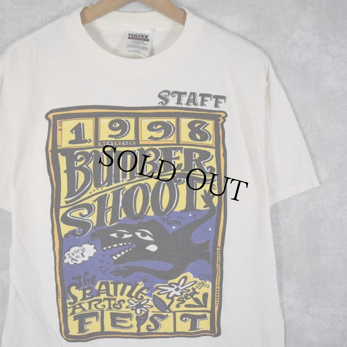 画像1: 1998 BUMBER SHOOT ミュージックフェスティバルTシャツ L (1)