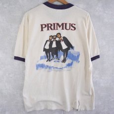 画像1: 90's PRIMUS USA製 オルタナティヴロックバンド リンガーTシャツ XL (1)