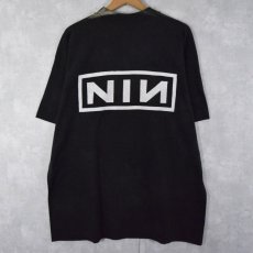 画像2: 90's NINE INCH NAILS USA製 ロックバンドTシャツ XL (2)