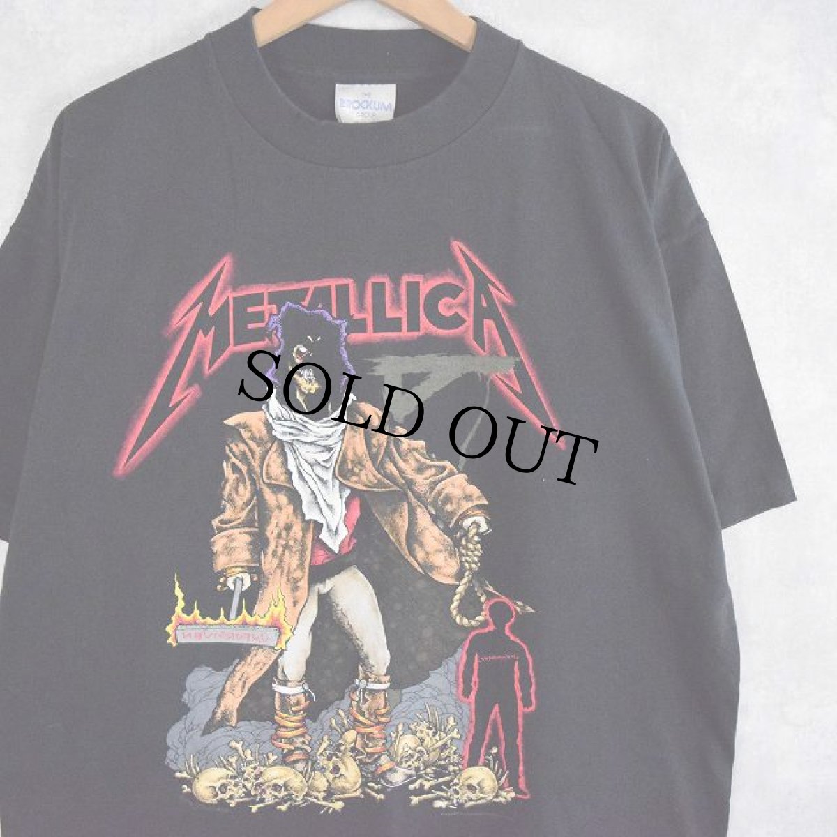 画像1: 90's METALLICA pushead USA製 "The Unforgiven" ロックバンドTシャツ XL (1)