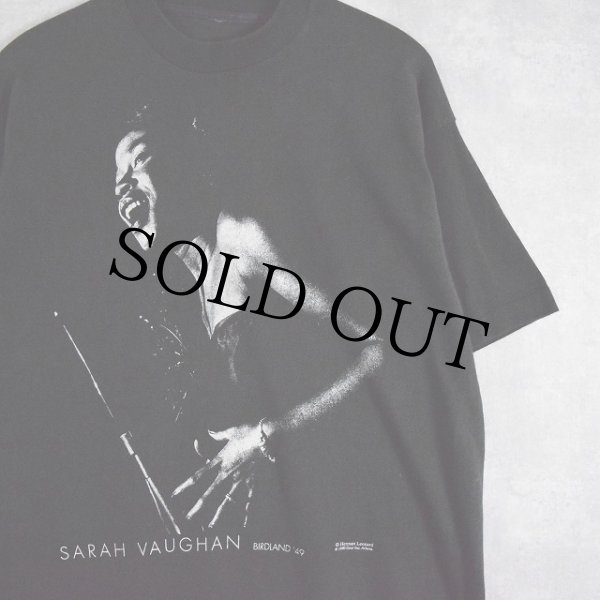 90's Sarah Vaughan ジャズボーカリスト プリントTシャツ