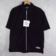 画像1: Levi's SILVER TAB 紙タグ付き コーデュロイ 半袖ZIPシャツ L DEADSTOCK (1)