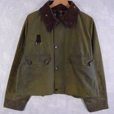 画像1: 90's Barbour ENGLAND製 "SPAY" 3ワラント L (1)