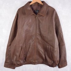 画像1: JoS.A.BANK レザースイングトップ 2XL (1)