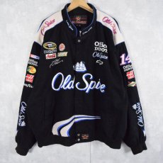 画像1: JEFF HAMILTON "Old Spice NASCAR" レーシングジャケット 3XL (1)