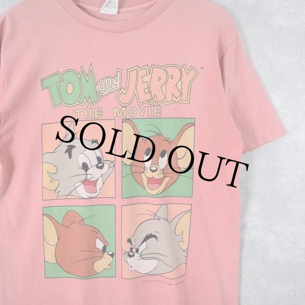 1994 TOM AND JERRY THE MOVIE キャラクタープリントTシャツ L