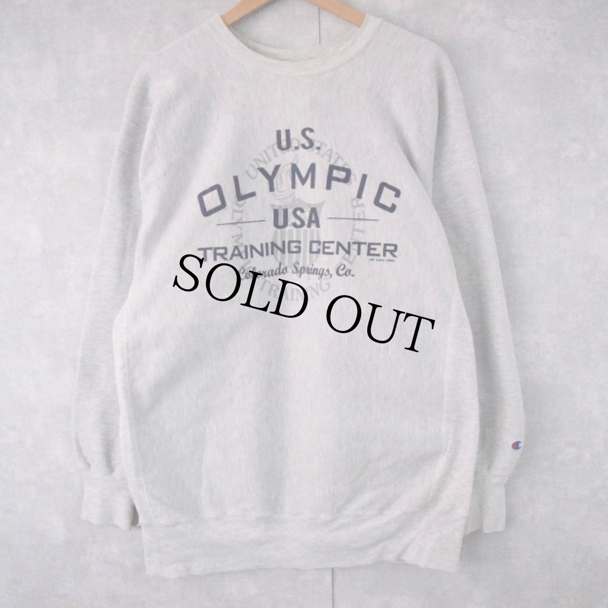 画像1: 90's Champion REVERSE WEAVE "U.S. OLYMPIC TRAINING CENTER" XXL (1)