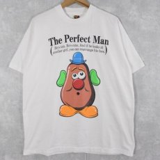 画像1: Mr. Potato Head "The Perfect Man" キャラクタープリントTシャツ XL (1)