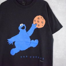 画像1: 90's COOKIE MONSTER USA製 "NIKE" パロディTシャツ XL (1)