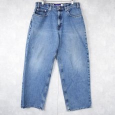 画像1: 90's Levi's SILVER TAB "BAGGY MEGA WIDE LEG" デニムパンツ W34 (1)