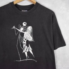 画像1: 1993 The Nightmare Before Christmas USA製 キャラクタープリントTシャツ XL (1)