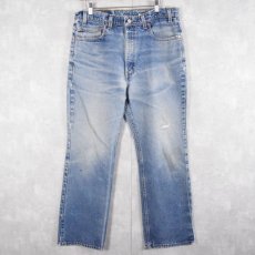 画像1: 90's Levi's  517 USA製 "BOOT CUT" デニムパンツ W34 (1)