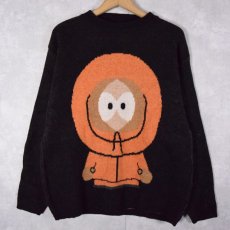 画像1: 2000's SOUTH PARK キャラクター アクリルニットセーター SIZE2 (1)