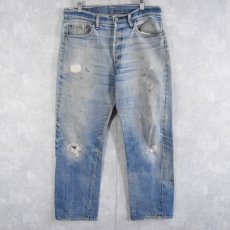 画像1: 70's Levi's 501 66後期 USA製 デニムパンツ W34 (1)