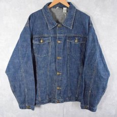 画像1: 90's KINGSIZE デニムジャケット 2XL (1)