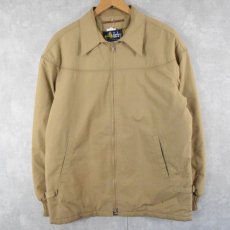 画像1: 80's derby USA製 "Derby Jacket" キャップショルダー ジップジャケット SIZE40 (1)