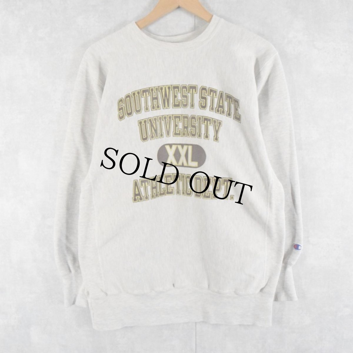 画像1: 90's Champion REVERSE WEAVE "SOUTHWEST STATE UNIVERSITY" XL (1)