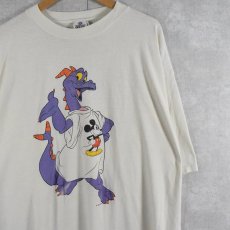 画像1: 80's Disney Figment USA製 キャラクタープリントTシャツ (1)