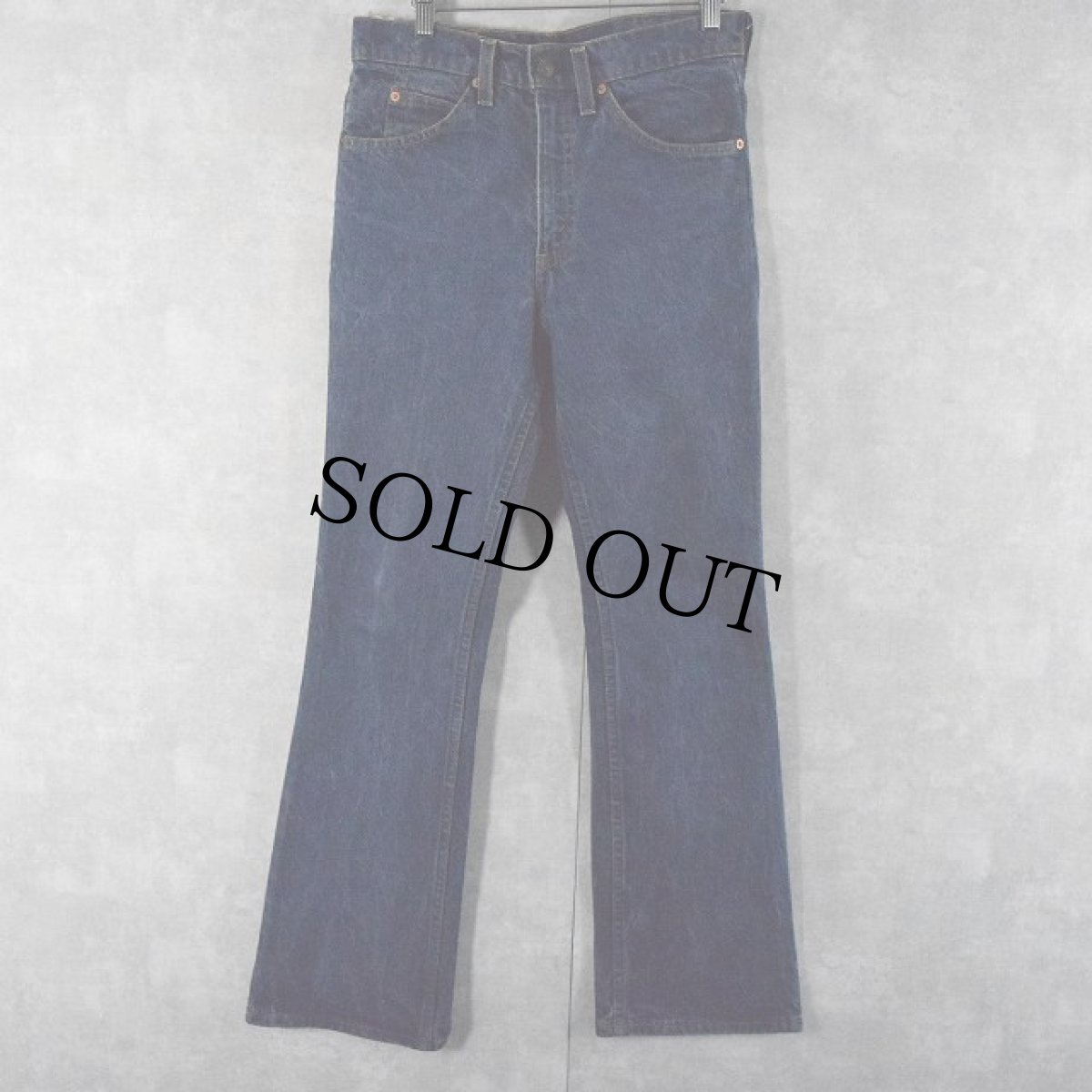 画像1: 80's Levi's 517 "BOOT CUT" フレアデニムパンツ W31 (1)