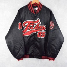 画像1: FUBU パッチ付きナイロンスタジャン L (1)