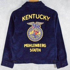 画像1: FFA "KENTUCKY MUHLENBERG SOUTH" ファーマーズコーデュロイジャケット 34 (1)