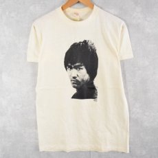 画像2: 70's Bruce Lee ハリウッド俳優プリントＴシャツ L (2)