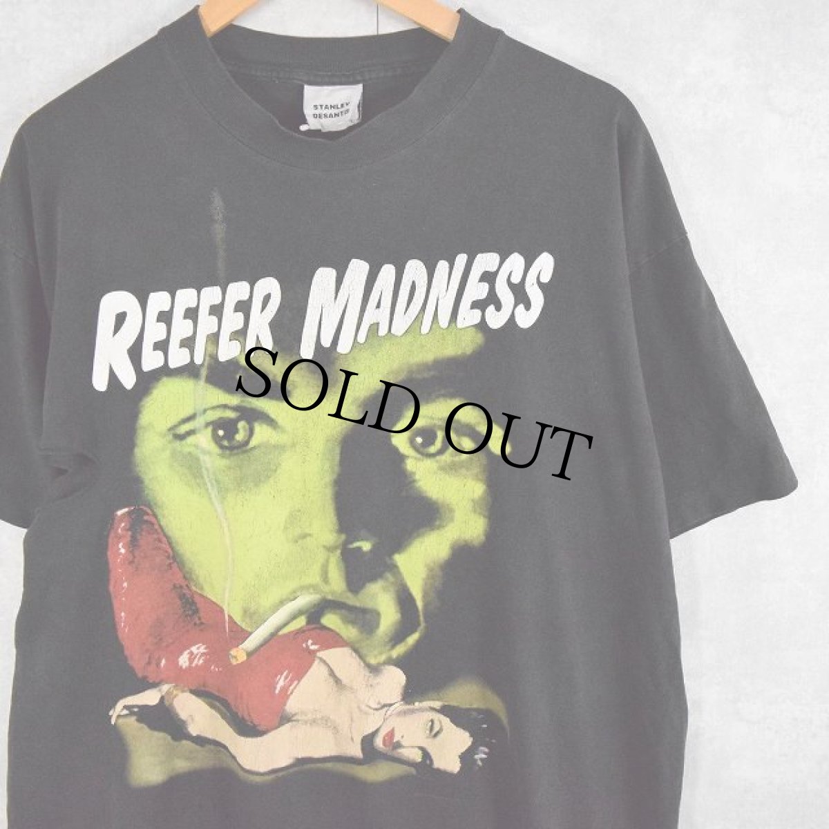 画像1: 90's REEFER MADNESS USA製 ドラマプリントTシャツ XL (1)