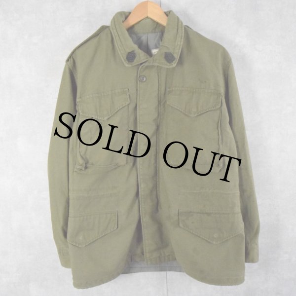 60's U.S.ARMY M-65 Field Jacket 2nd グレーライナー SHORT SMALL