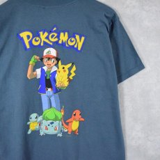 画像1: 90's POKEMON アニメプリントTシャツ XL (1)