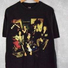 画像1: 90's AEROSMITH ハードロックバンドツアーTシャツ L (1)