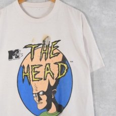 画像1: 90's MTV "THE HEAD" アニメプリントTシャツ (1)