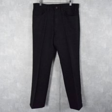 画像1: 80's Levi's USA製 "STA-PREST" PANTS BLACK W35 (1)