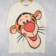 画像1: 90's Disney USA製 ティガー キャラクタープリントTシャツ ONE SIZE (1)