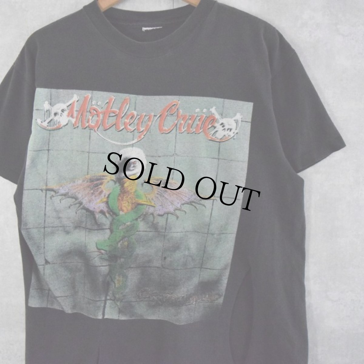 画像1: 90's Motley Crue ヘヴィメタルバンドTシャツ  (1)