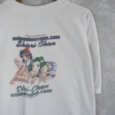 画像1: animeondvd.com "shiori-Chan Divi-Chan" アニメプリントTシャツ XL (1)