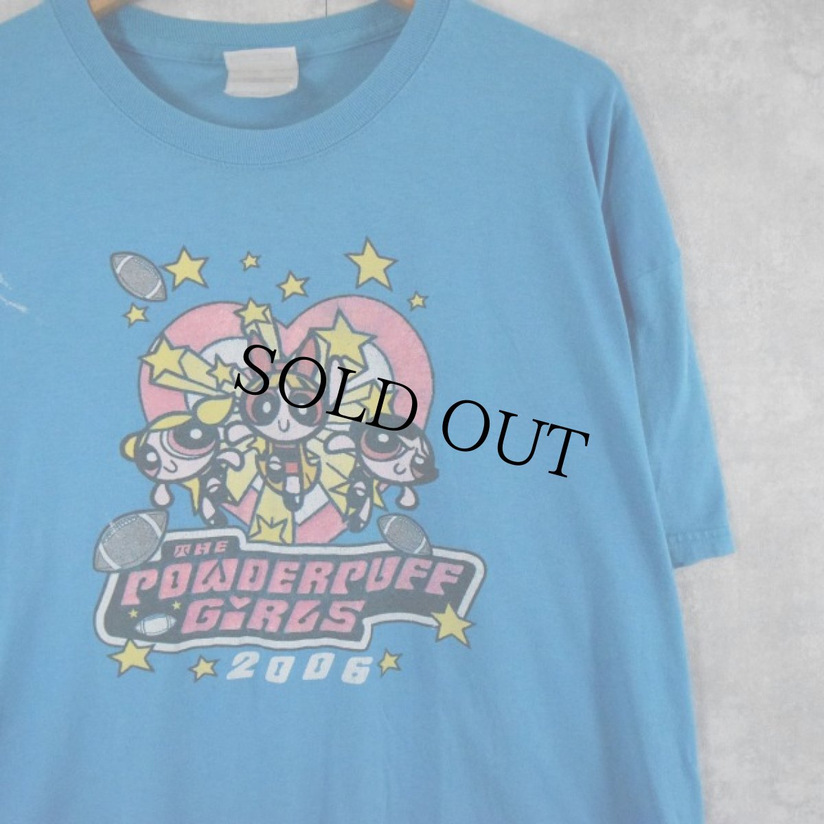 画像1: 2006 The Powerpuff Girls キャラクタープリントTシャツ XL (1)