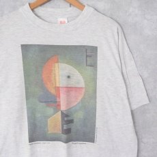 画像1: 2000's Wassily Kandinsky "empor" アートプリントTシャツ XL (1)