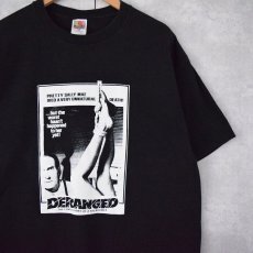 画像1: 90's〜 DERANGED ホラー映画プリントTシャツ XL (1)