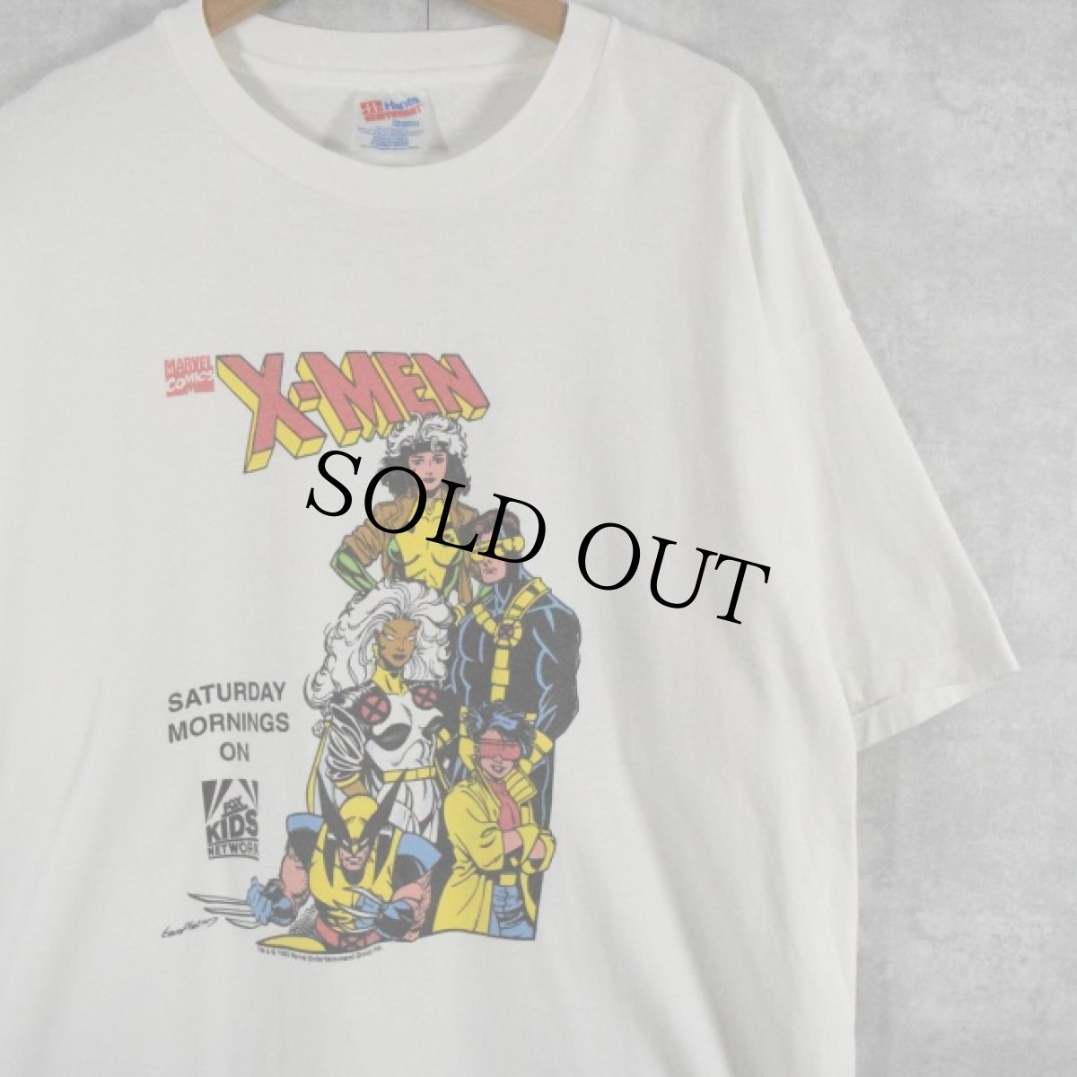 画像1: 90's MARVEL X-MEN アメコミプリントTシャツ XL (1)