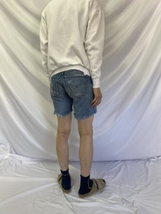 画像4: 70's Levi's 501 66前期 カットオフ デニムパンツ W31 (4)