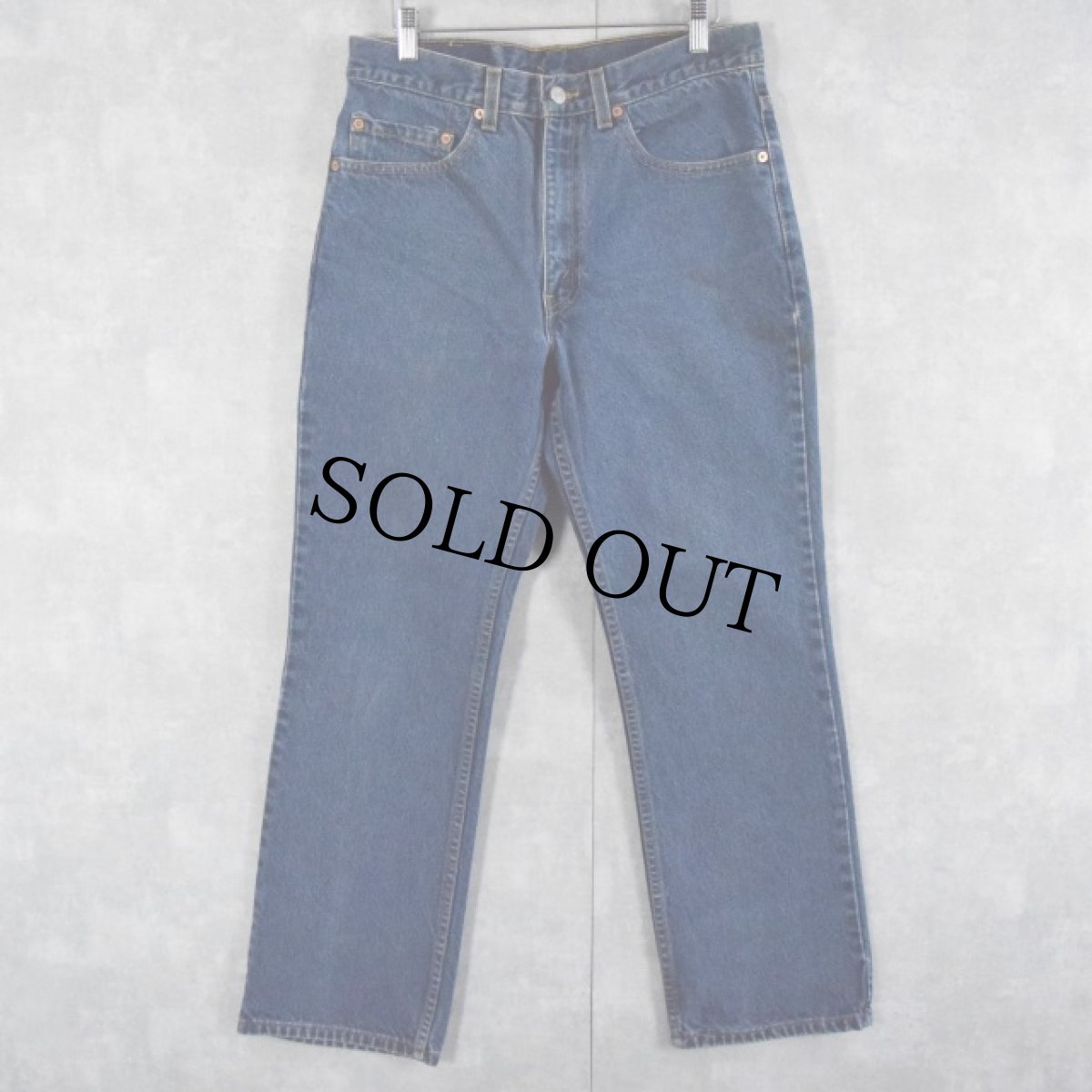 画像1: 2000's Levi's 517 USA製 "BOOT CUT" フレアデニムパンツ W32 (1)