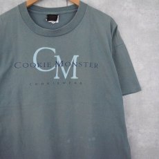 画像1: 90's COOKIE MONSTER USA製 "Calvin Klein"パロディTシャツ XL (1)