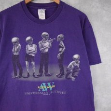 画像1: 90's Alien Wear Universally Accepted USA製 "Calvin Klein" パロディTシャツ L (1)