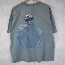 画像2: 90's COOKIE MONSTER USA製 "Calvin Klein"パロディTシャツ XL (2)