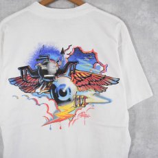 画像1: 90's Rick Griffin アートプリントTシャツ (1)