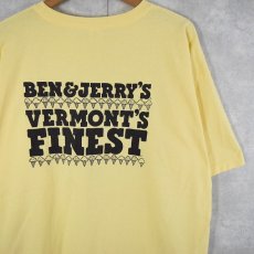 画像2: 90's BEN&JERRY'S USA製 企業プリントTシャツ XL (2)