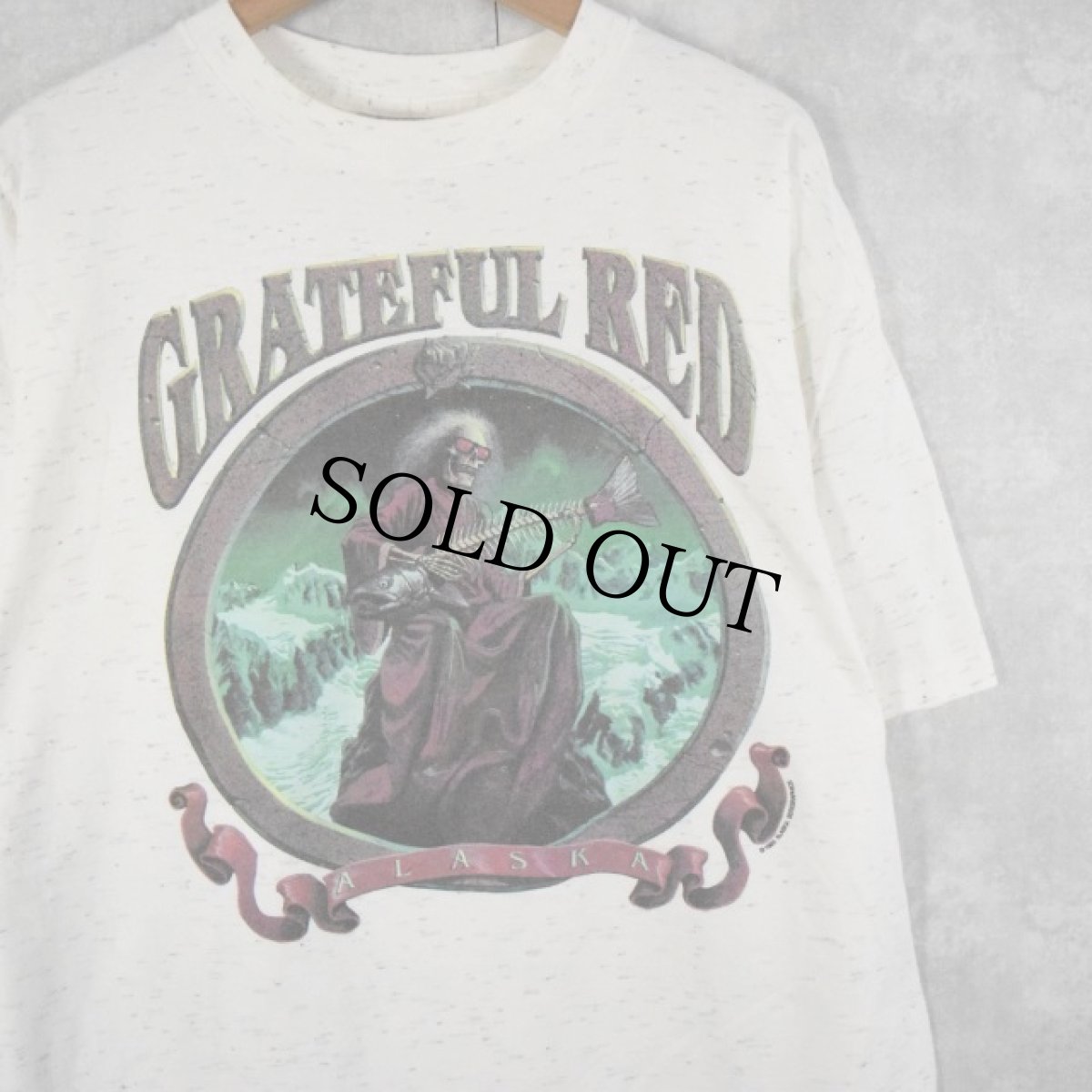 画像1: 90's GRATEFUL RED ALASKA パロディTシャツ XL (1)