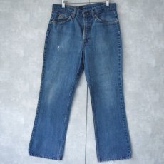 画像1: 70's Levi's 517 USA製 ブーツカットデニムパンツ W32 (1)