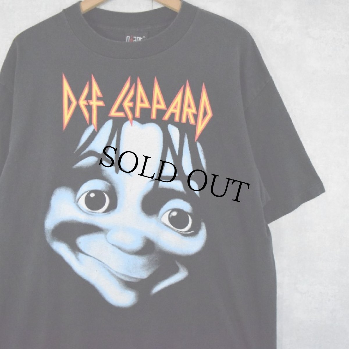 画像1: 90's DEF LEPPARD USA製 ロックバンドTシャツ XL (1)