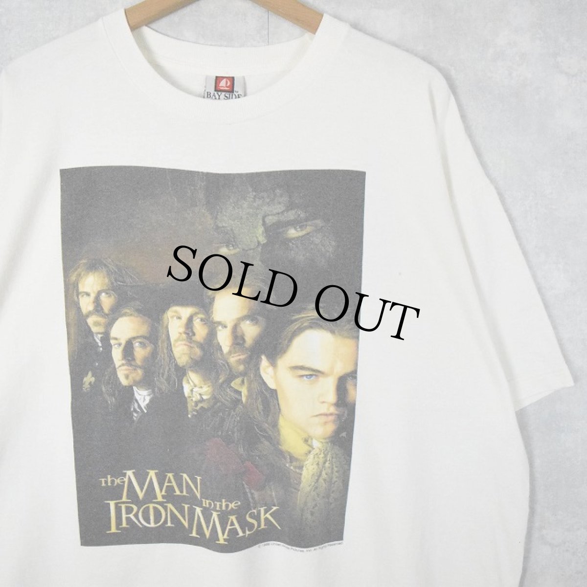 画像1: 90's The Man in the Iron Mask USA製 アドベンチャー映画 プリントTシャツ XL (1)